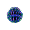 animated abstract shifting ball